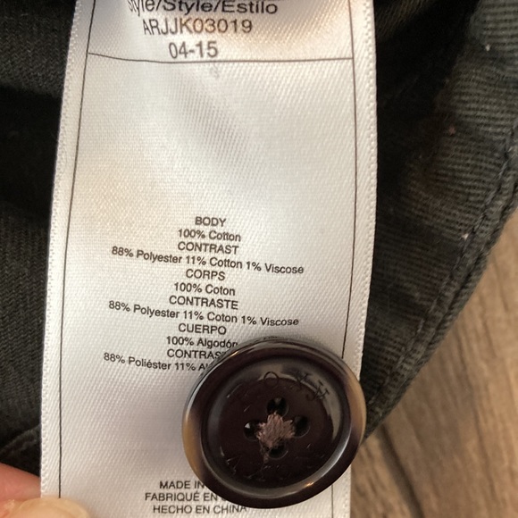 Women’s Roxy Spring/Summer Cotton Coat Size Medium - Picture 8 of 14